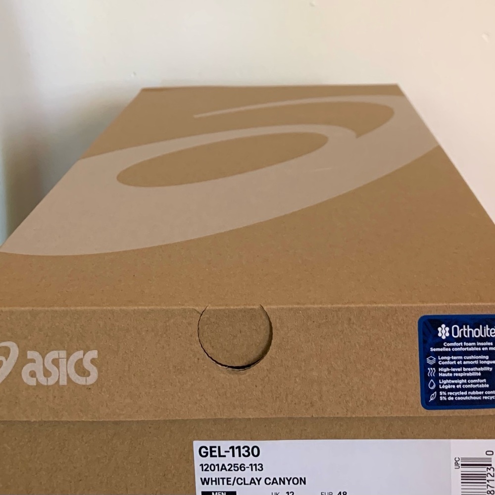 NEW Asics GEL-1130 White Clay Canyon - Men's Size 12 - Shoes Sneakers - Picture 10 of 13